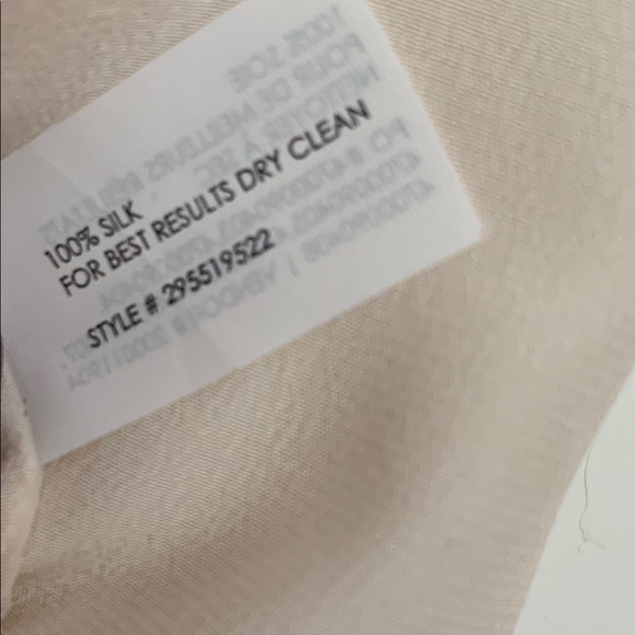 NWT Club Monaco silk blouse - Picture 5 of 5